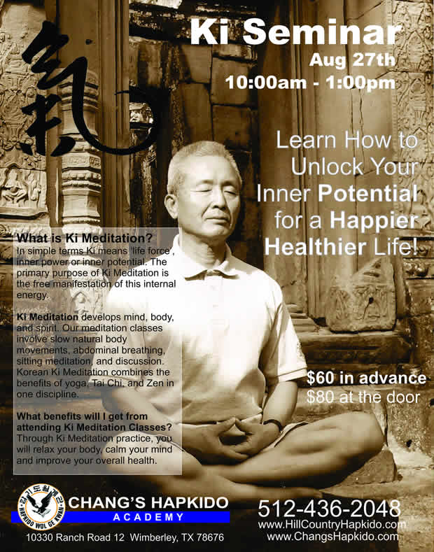 Ki Seminar August 27, 2016